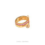 Clip zirconia Rings