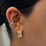 Delia Zirconia Hoops