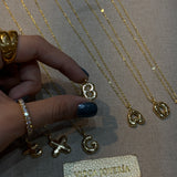 Balloon mini Golden Necklace