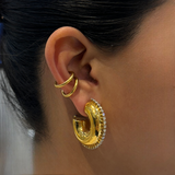 Paula Zirconia Hoops