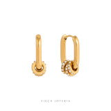 Oval Hoops