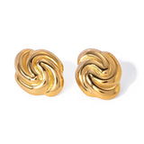 Lucila Golden Earrings