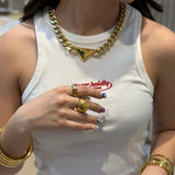 Triangle Chunky Necklace
