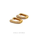 Estella Zirconia Hoops