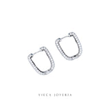 Estella Zirconia Hoops