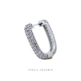Estella Zirconia Hoops