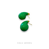 Dupe Bottega Green Earrings