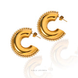 Paula Zirconia Hoops