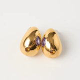 Bicolor media Earrings