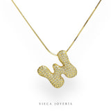 Mini Golden Bubble Necklace