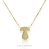 Mini Golden Bubble Necklace