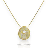 Mini Golden Bubble Necklace