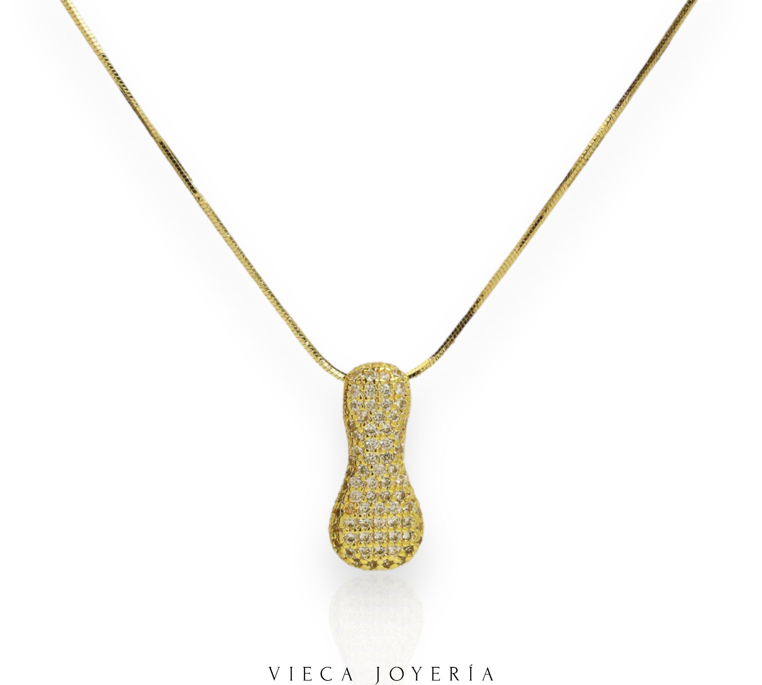 Mini Golden Bubble Necklace