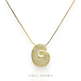 Mini Golden Bubble Necklace