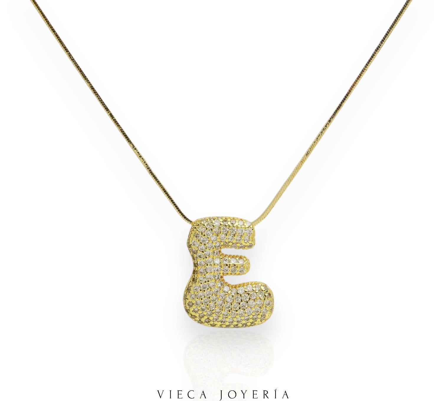 Mini Golden Bubble Necklace