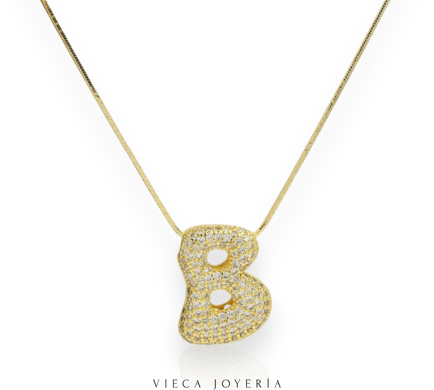 Mini Golden Bubble Necklace