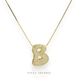 Mini Golden Bubble Necklace