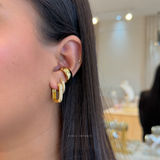 Estella Zirconia Hoops