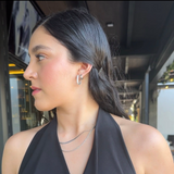 Estella Zirconia Hoops